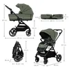 Kinderkraft YOXI 2-in-1 Kinderwagen bis 27 kg - Babywanne & Produktbild-Vorschau 16