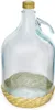 6 X 5L Glasballon mit ECO Korb/Weinballon Glas Flasche Produktbild-Vorschau 4