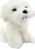 Cane maltese di peluche 18 cm ECO-FRIENDLY Anteprima dell’immagine prodotto 5
