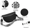 Damen Leder Bauchtasche mit Crossbody Bag und breitem Gurt, Produktbild-Vorschau 4
