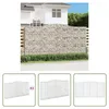 The Living Store Gabionen mit Hochbogen 3 Stk. Produktbild-Vorschau 7