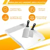 ROSEJANE Edelstahl Grillplatte 30 × 40 × 4 cm – BBQ Plancha Produktbild-Vorschau 7