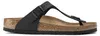 Birkenstock Gizeh Schwarz Normal Fußbett - Damen Hausschuhe Produktbild-Vorschau 13