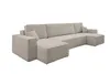 VENASI HUGO U-FORM Canapé d'angle avec fonction de couchage Voir les images du produit 5