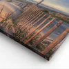 Bild auf Leinwand - Leinwandbild - 4 Teile - Westen Sonne Produktbild-Vorschau 5