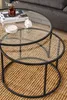 Skye Decor, Bielorussia - Nero, Set tavolino da salotto, Anteprima dell’immagine prodotto 3