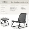 tectake® Sitzgruppe Modica für 2 Personen in Rattanoptik Produktbild-Vorschau 6
