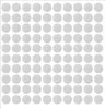 100 Stück transparente doppelseitige Klebepunkte, hohe Produktbild-Vorschau 1