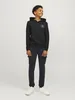 Jack & Jones Swift Kapuzenpullover Schwarz 14 Years Junge Produktbild-Vorschau 1