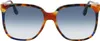Victoria Beckham VB610SCB Quadratische Acetat-Sonnenbrille Produktbild-Vorschau 2
