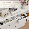 Puluomis Schuhschrank Schuhkipper mit 2 Schubladen und Produktbild-Vorschau 4