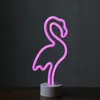 LED NEON Figur FLAMINGO - Neonlicht - H: 30cm - Batterie Produktbild-Vorschau 5