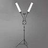 Podwójna Giętka Lampa LED Kosmetyczna Fotograficzna Video Podgląd zdjęcia produktu 3