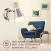 Wandstrahler SET mit Leuchtmittel LED Wandleuchte Schalter Produktbild-Vorschau 6