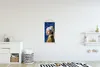 MuchoWow® Textilposter Mädchen mit Perlenohrring - Delfter Produktbild-Vorschau 2