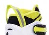 A close-up view of the rear and side of an inline skate, focusing on the heel loop and buckle mechanism. Produktbild-Vorschau