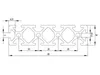 Länge 1650mm - Aluminiumprofil 20x80L I-Typ Nut 5 (leicht), Produktbild-Vorschau 2