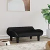 vidaXL Letto per cani nero 70x40x24 cm in velluto Anteprima dell’immagine prodotto 8