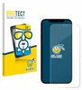 A product packaging box and a screen protector on a smartphone. Produktbild-Vorschau