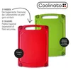 Coolinato 2tlg Set Schneidebretter 29x20cm rot/grün Produktbild-Vorschau 4