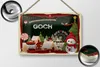 Blechschild Weihnachten Grüße aus GOCH Geschenk Dekoration  Produktbild-Vorschau 2