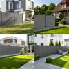 MinteChill WPC Gartenzaun, Sichtschutzzaun Komplettset Produktbild-Vorschau 7