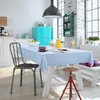 Wachstuchtischdecke 140x100 cm - Blaue Linie - Produktbild-Vorschau 5