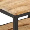 vidaXL Couchtisch 55x55x45 cm Raues Massivholz Mango Produktbild-Vorschau 3
