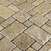 Naturstein Travertin Mosaikfliesen LaGrange Braun Produktbild-Vorschau 2