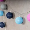 20er Lichterkette Ø6cm LED Kugeln Girlande Lampions Produktbild-Vorschau 4