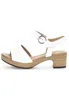 Gabor KRETA Damen Sandalette - Riemchen Sandalen weiß Produktbild-Vorschau 8