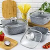 KLAUSBERG Marmorierte Kochtopf 26 cm KB-7531 5,5L Produktbild-Vorschau 4
