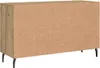 vidaXL Sideboard Chêne Artisan 100x36x60 cm Bois composite Voir les images du produit 6