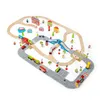 Bigjigs Toys City Road and Railway Set, Eisenbahn- & Produktbild-Vorschau 6