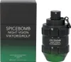A product shot of Viktor & Rolf Spicebomb Night Vision Eau de Toilette for men, showing both the box and the bottle. Produktbild-Vorschau