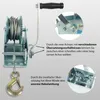Handseilwinde 1130 kg Zuglast 10m Seil 5mm Seilstärke Produktbild-Vorschau 3