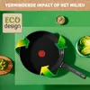 Tefal Renew Black C43206, Rund, Allzweckpfanne, Schwarz, Produktbild-Vorschau 12