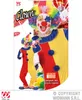 Product packaging for a clown costume, featuring two models in clown attire. Produktbild-Vorschau