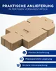 500 x DHL Kleinpaket Kartons Faltschachteln 160 x 160 x 80 Produktbild-Vorschau 7
