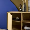 sweeek - Sideboard 1 Tür, 2 Einlegeböden, 80 cm - Produktbild-Vorschau 8