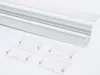Aluminiumprofil Einbau XL für LED Streifen bis 40 mm Weiß 2 Produktbild-Vorschau 4
