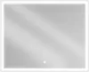 Mexen Navia podsvícené koupelnové zrcadlo 100 x 80 cm, LED Náhled obrázku produktu 1