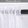 2 Stück Scheibengardine Transparent Vorhang Voile Produktbild-Vorschau 3