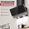LEVIVO A+++ Kopffreie Dunstabzugshaube 60cm Umluft & Abluft Produktbild-Vorschau 4