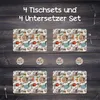 Tischset 4x45x30 cm + 10fi cm Platzset Tischmatte Produktbild-Vorschau 4