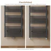 S'AFIELINA 180 x 60 cm Grzejnik łazienkowy Suszarka do Podgląd zdjęcia produktu 13