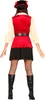 A person wearing a pirate costume, shown from the back. Produktbild-Vorschau