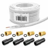 10m ARLI Koaxialkabel – max. 135 dB 5-fach geschirmt + 4x Produktbild-Vorschau 1