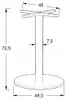 Base per tavolo in metallo SH-5001-7, per ufficio, hotel, Anteprima dell’immagine prodotto 7