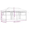 Tenda pop-up pieghevole per feste con 3 pannelli laterali Anteprima dell’immagine prodotto 9